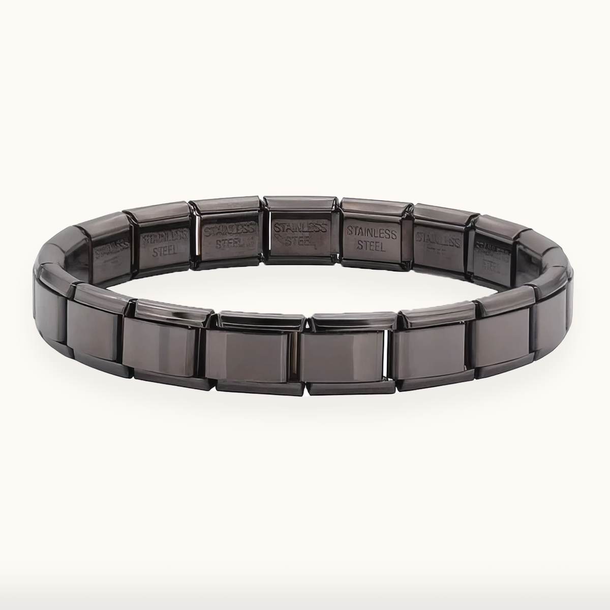 Black Italian Charm Bracelet