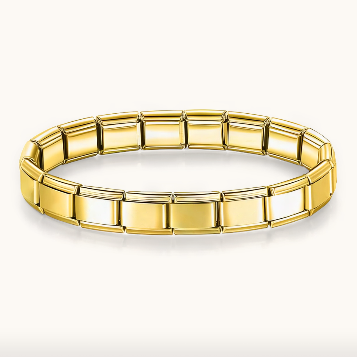 Gold Italian Charm Bracelet