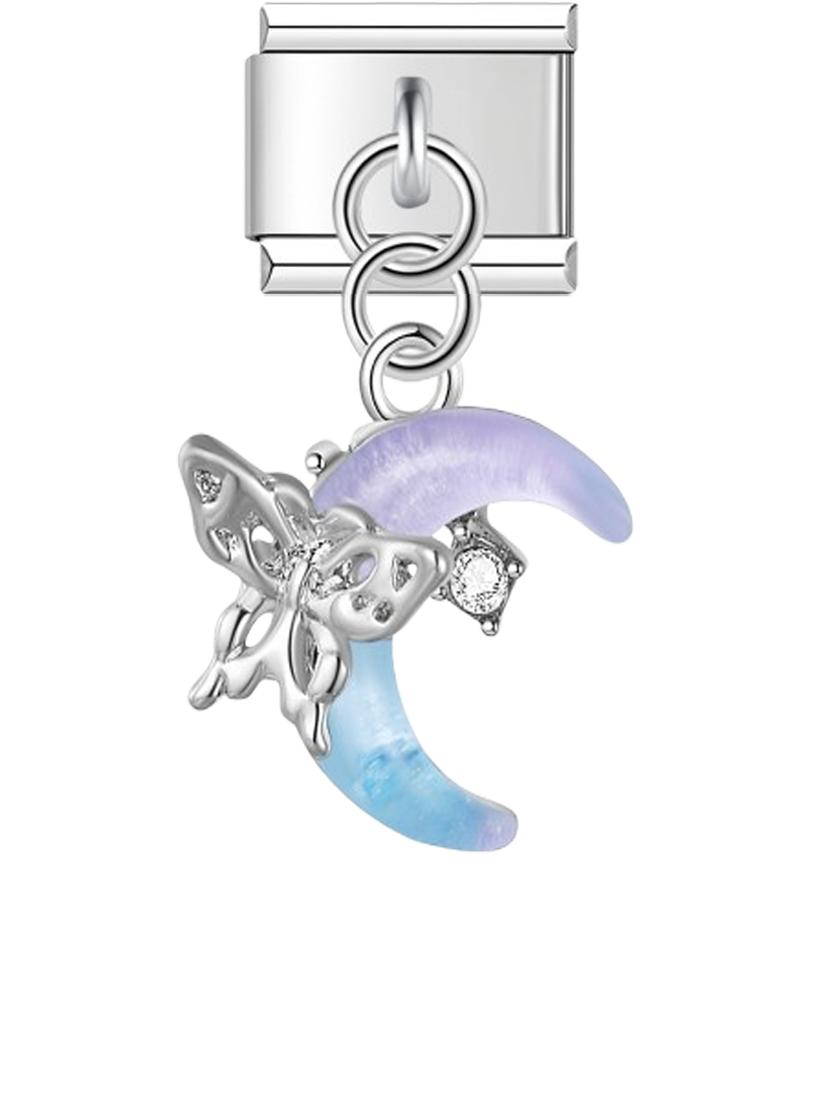 Gem Moon & Butterfly