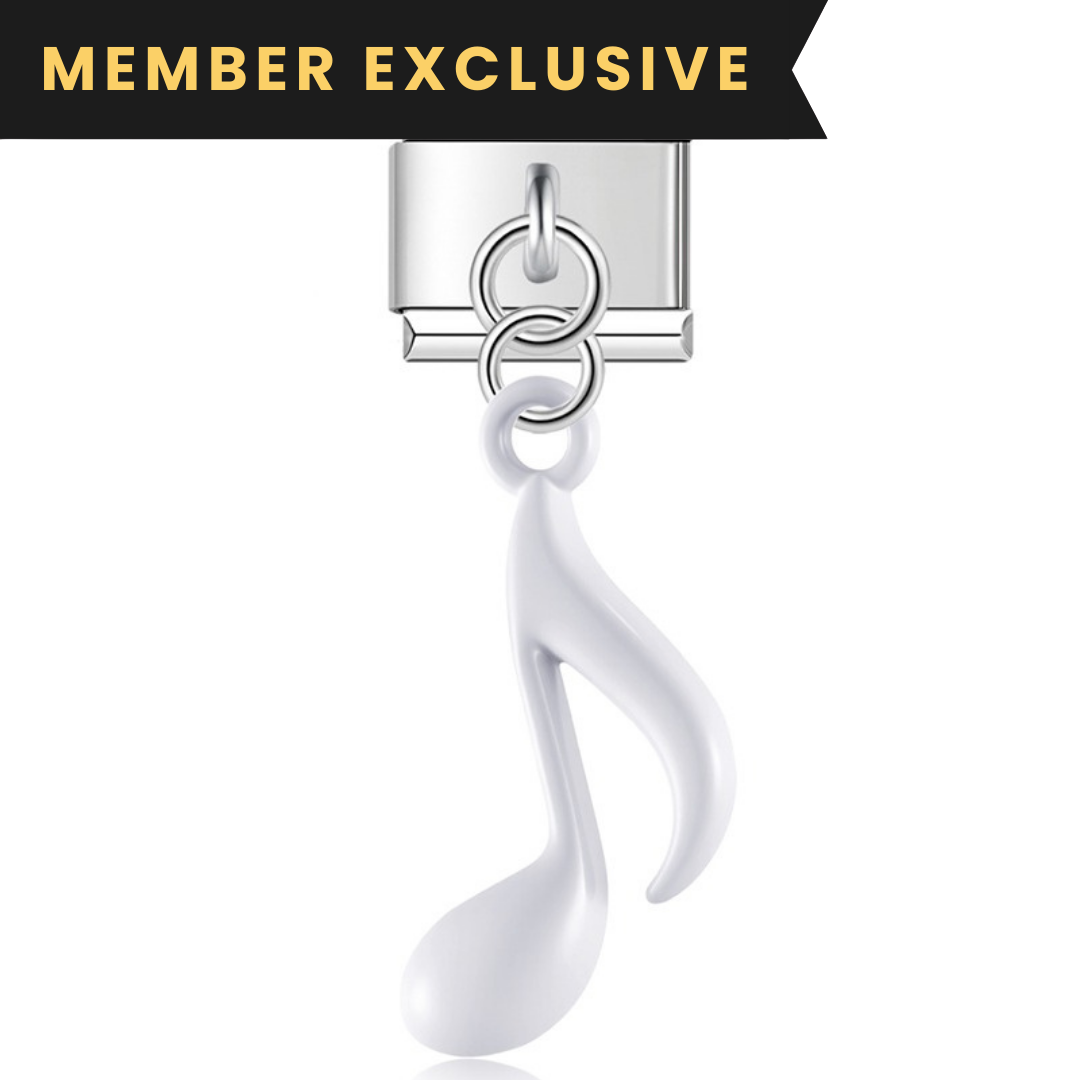 White Music Note