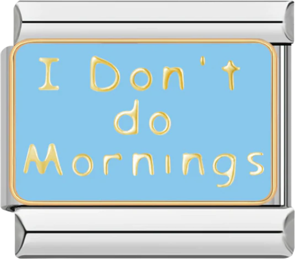 I Don't Do Mornings