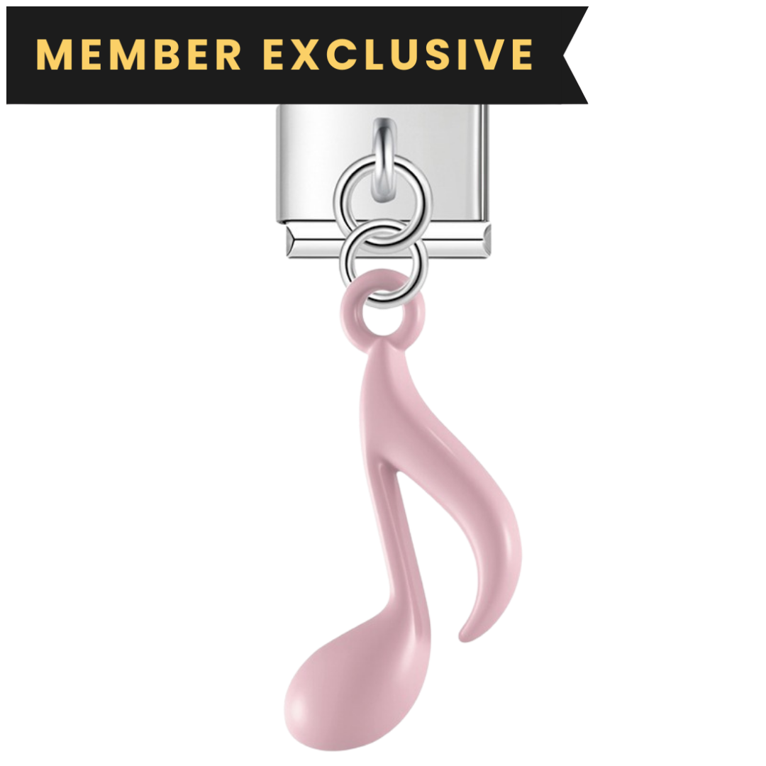 Pink Music Note