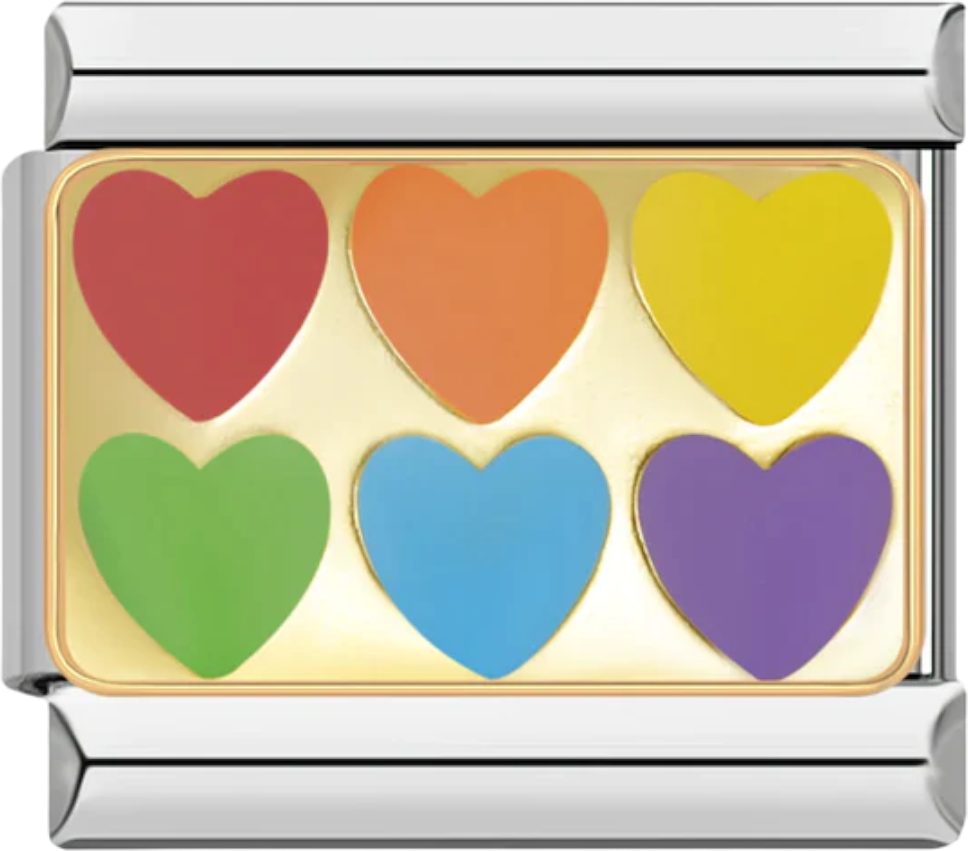Rainbow Hearts